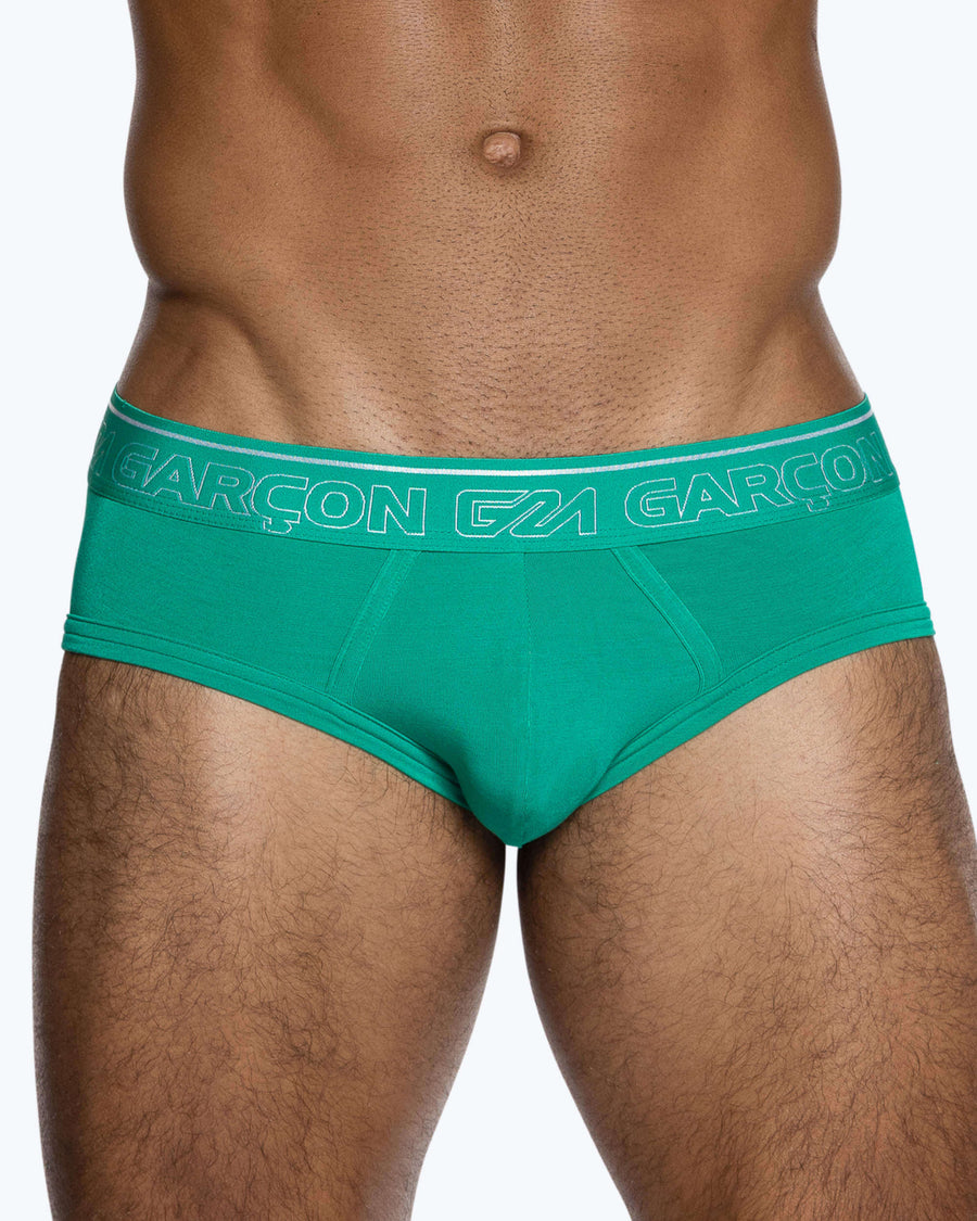 Super Fresh underwear briefs for men in a sexy pin tree green color. –  GARÇON