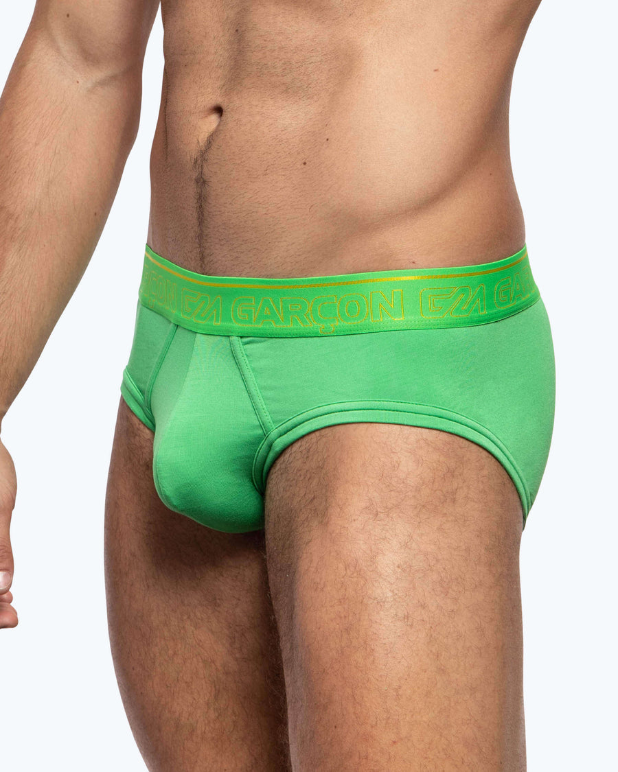 Lime green, Boyshort underwear, 🌿 bamboo