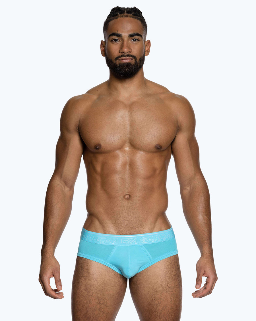 Baby blue underwear for men made from bamboo for everyday comfort – GARÇON