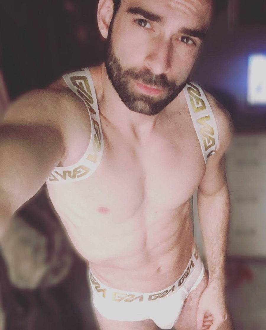 San Marco Shoulder Harness - Garçon Underwear sexy men’s underwear Harness Garçon Underwear