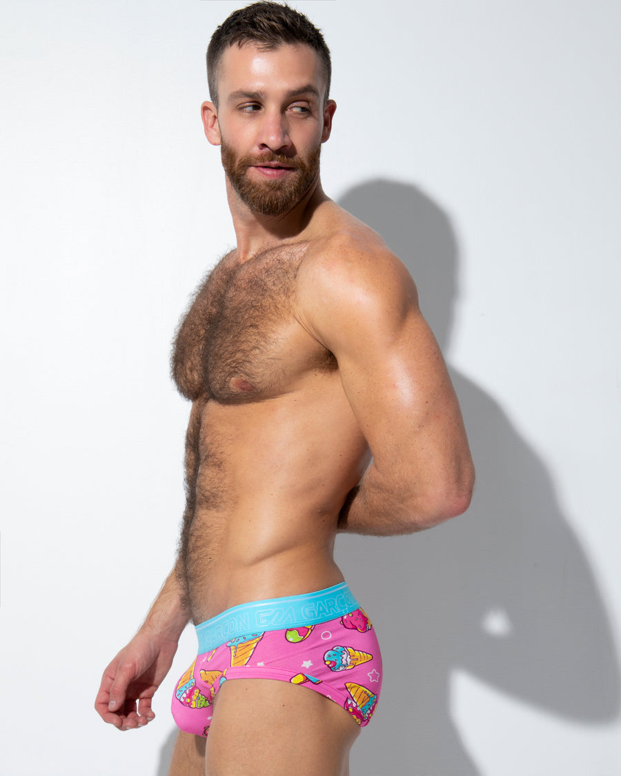 sexy gay men underwear brand by Garcon print fun underwear