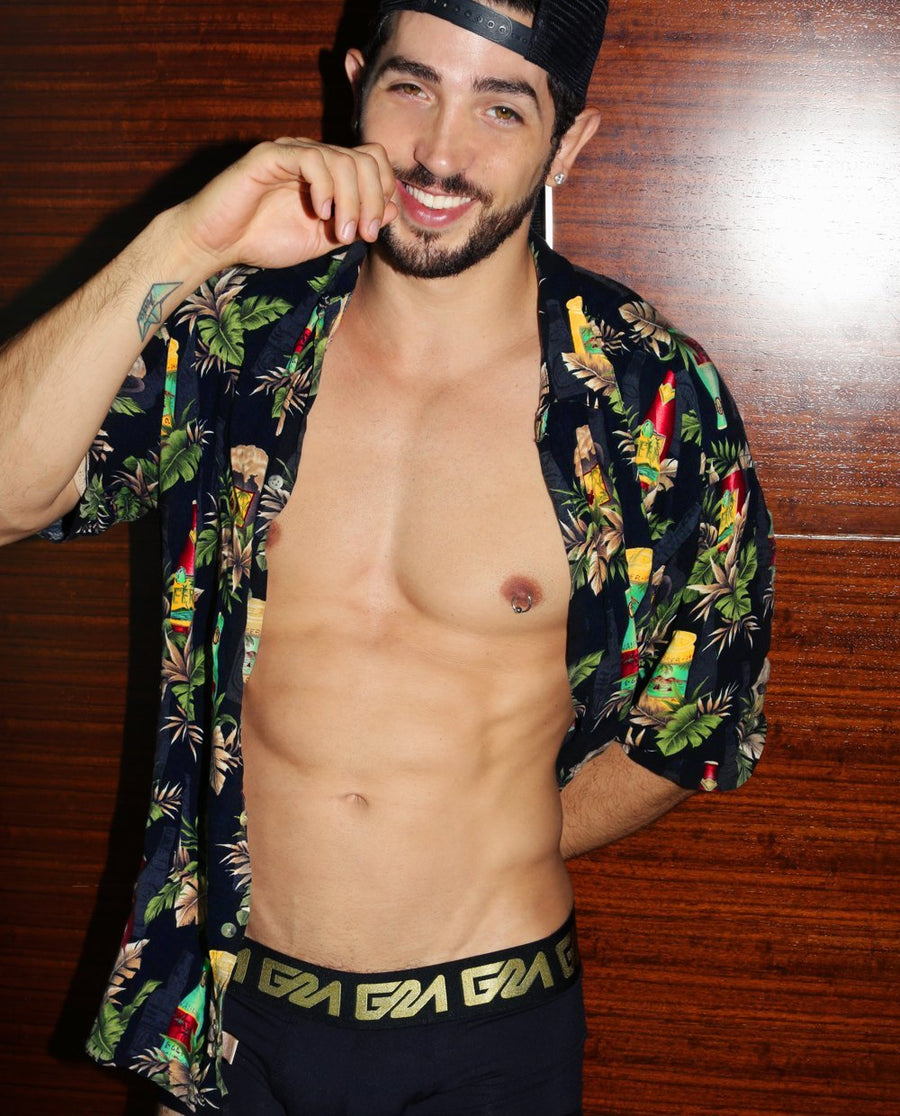 Gold underwear trunk for men - expensive underwear that looks good – GARÇON